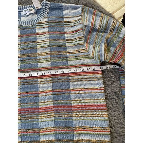 Vintage mens norm‎ Thompson textured sweater size medium - Picture 4 of 5